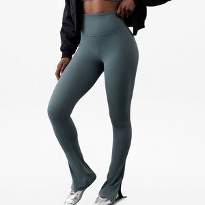 Athleta Elation Ultra High Rise Split Flare Pants